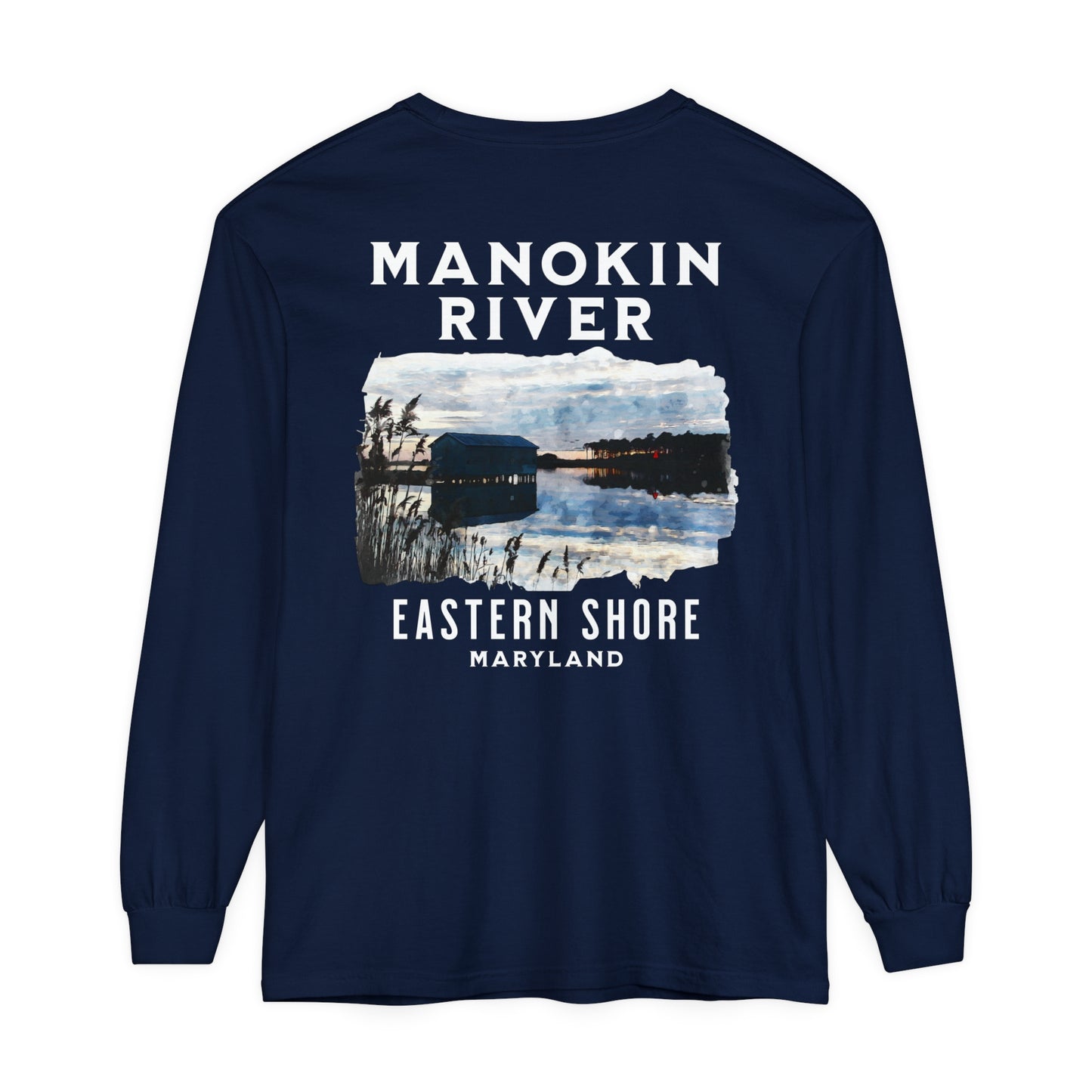 Manokin River Pride Long Sleeve Shirt