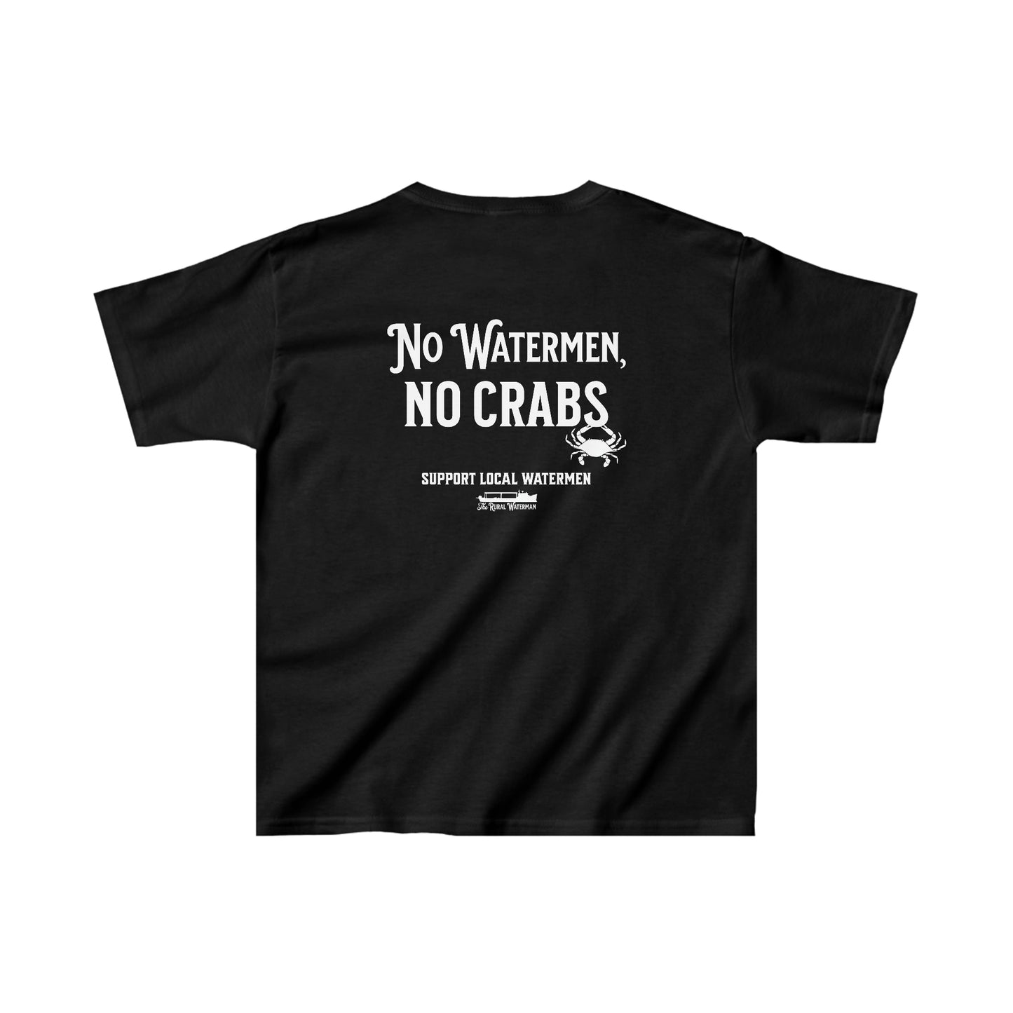 Kids No Watermen, No Crabs Shirt