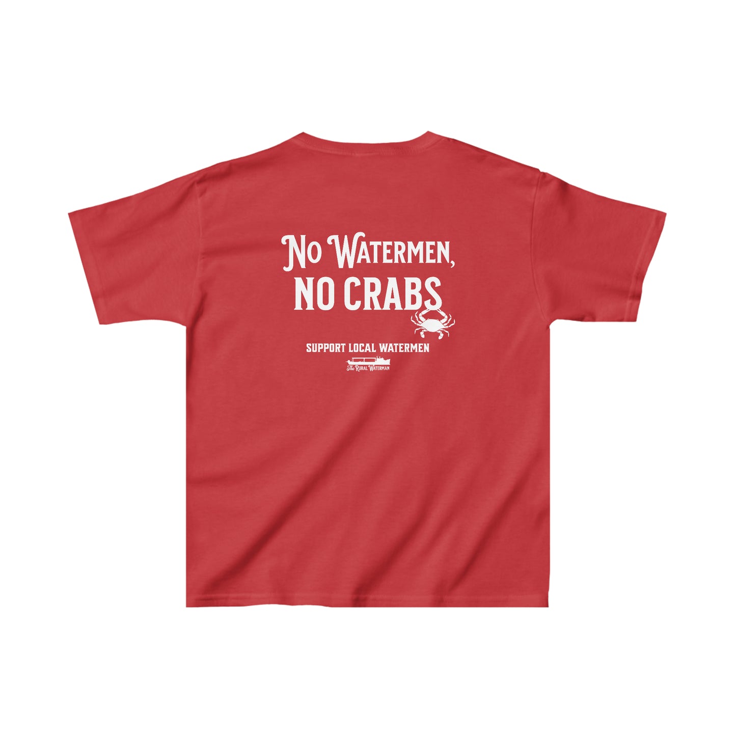 Kids No Watermen, No Crabs Shirt