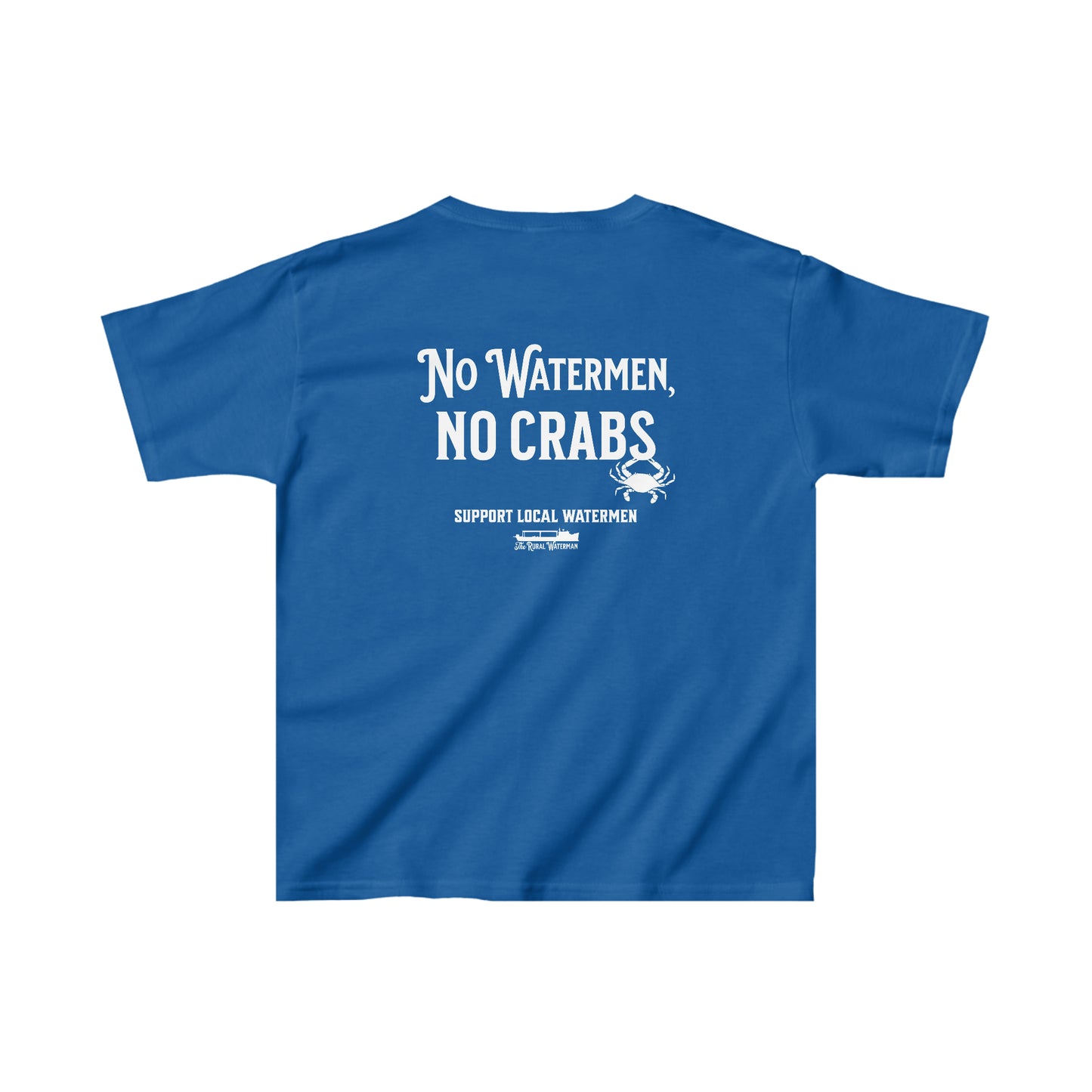 Kids No Watermen, No Crabs Shirt