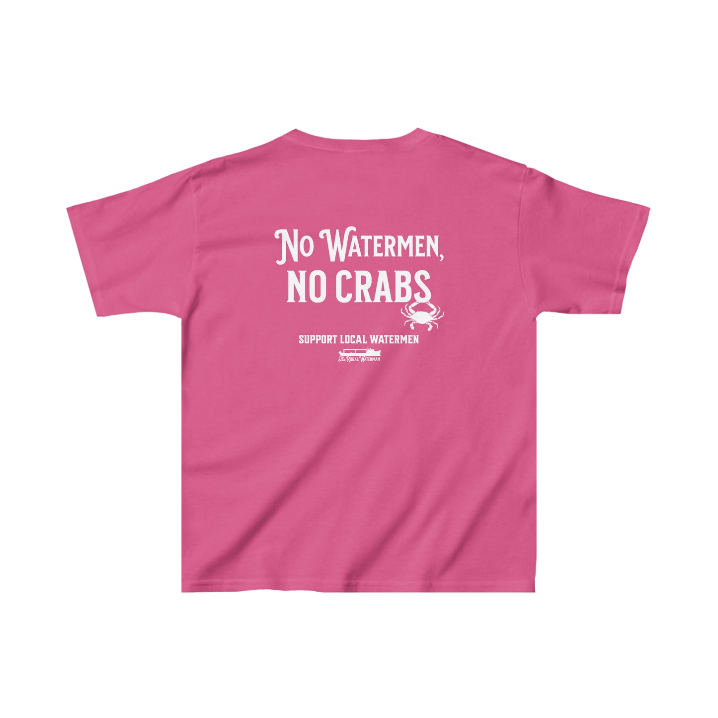 Kids No Watermen, No Crabs Shirt