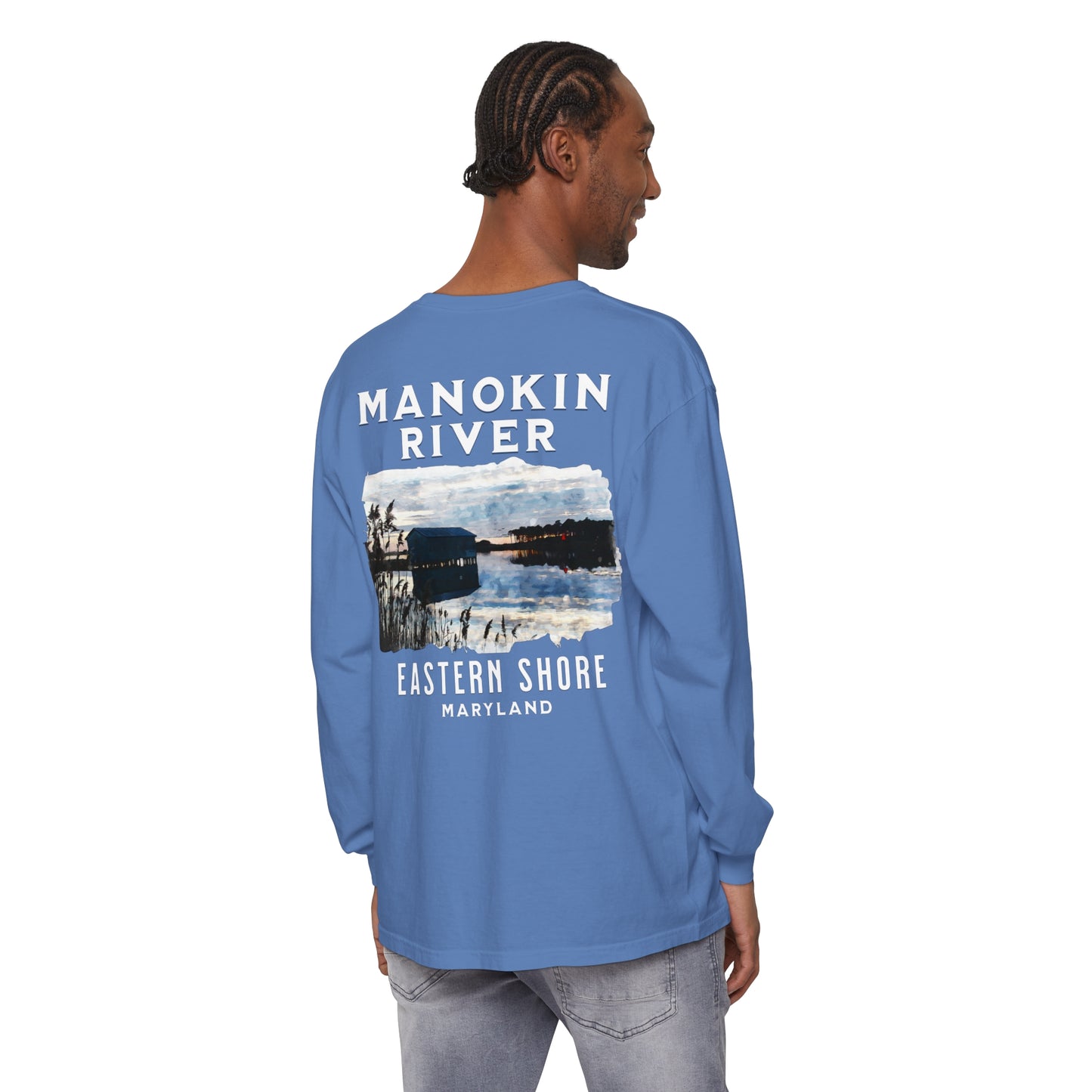 Manokin River Pride Long Sleeve Shirt