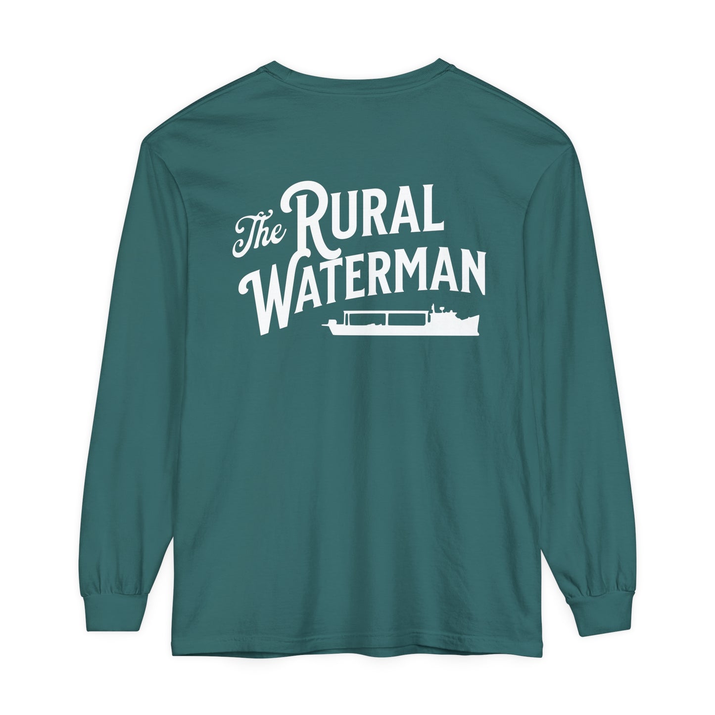 The Rural Waterman Logo Long Sleeve Shirt