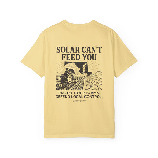 Solar Can't Feed You Short Sleeve Shirt