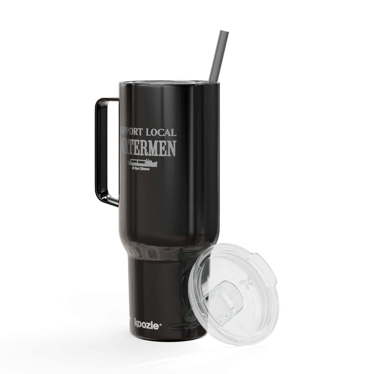 Support Local Watermen Engraved 40oz Tumbler