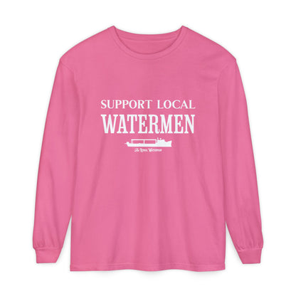 Support Local Watermen Long Sleeve Shirt