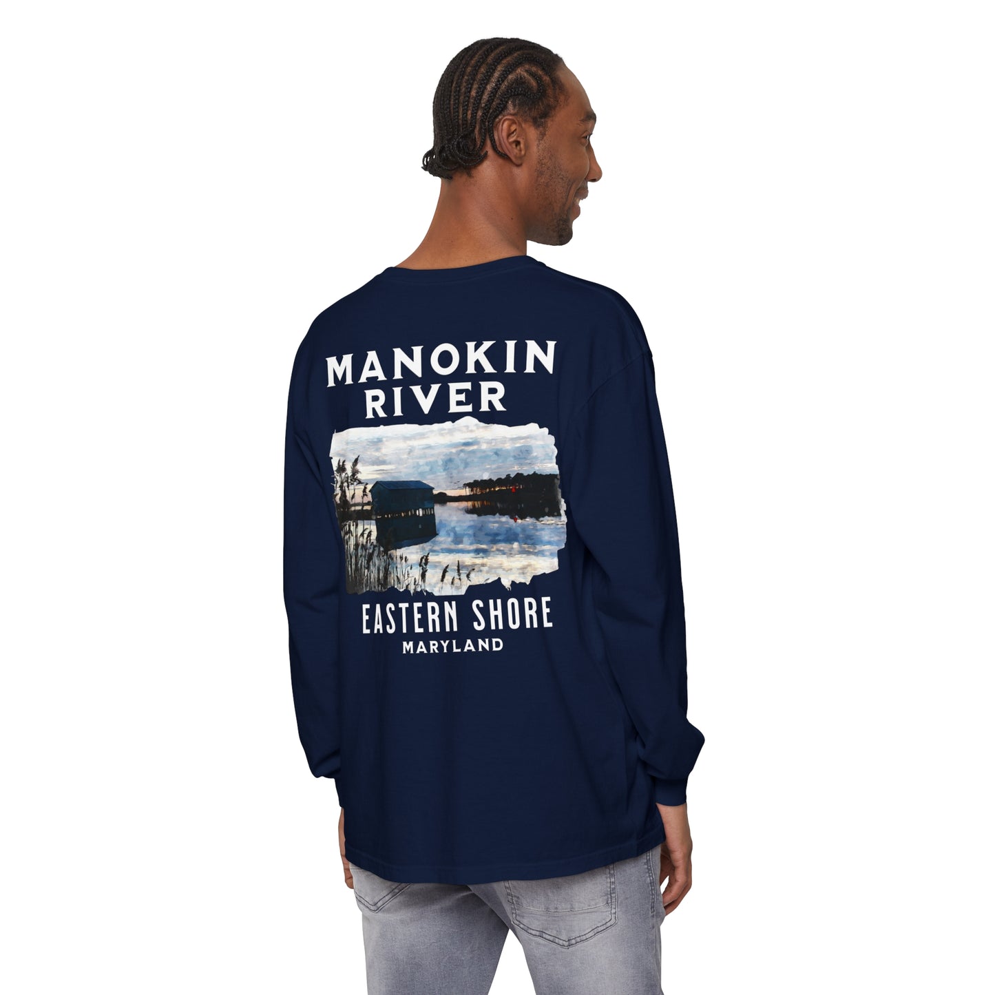 Manokin River Pride Long Sleeve Shirt