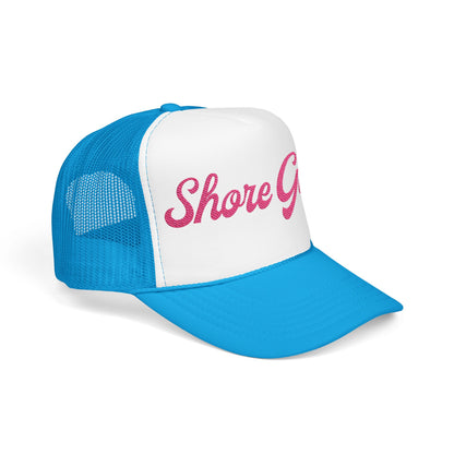 Shore Girl Embroidered Trucker Hat