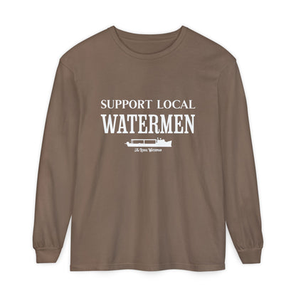 Support Local Watermen Long Sleeve Shirt