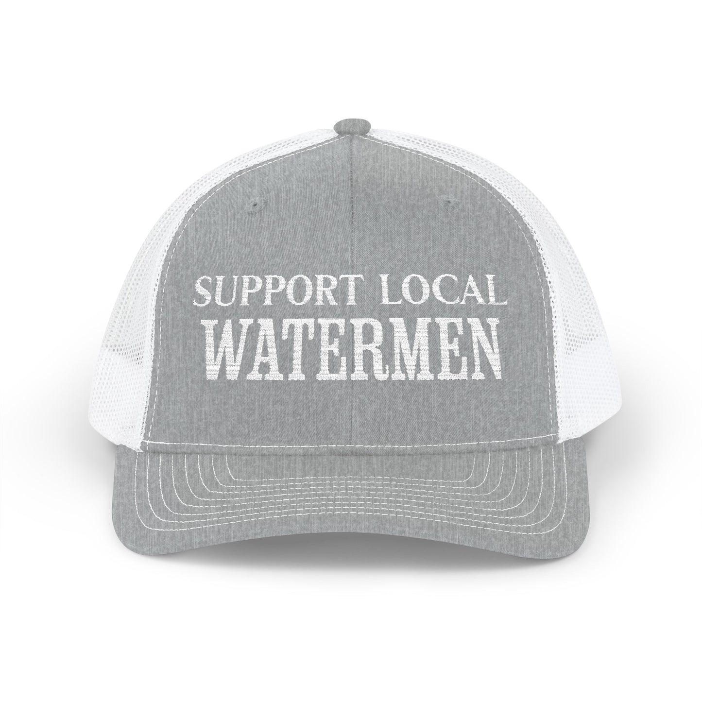 Support Local Watermen Embroidered Trucker Cap