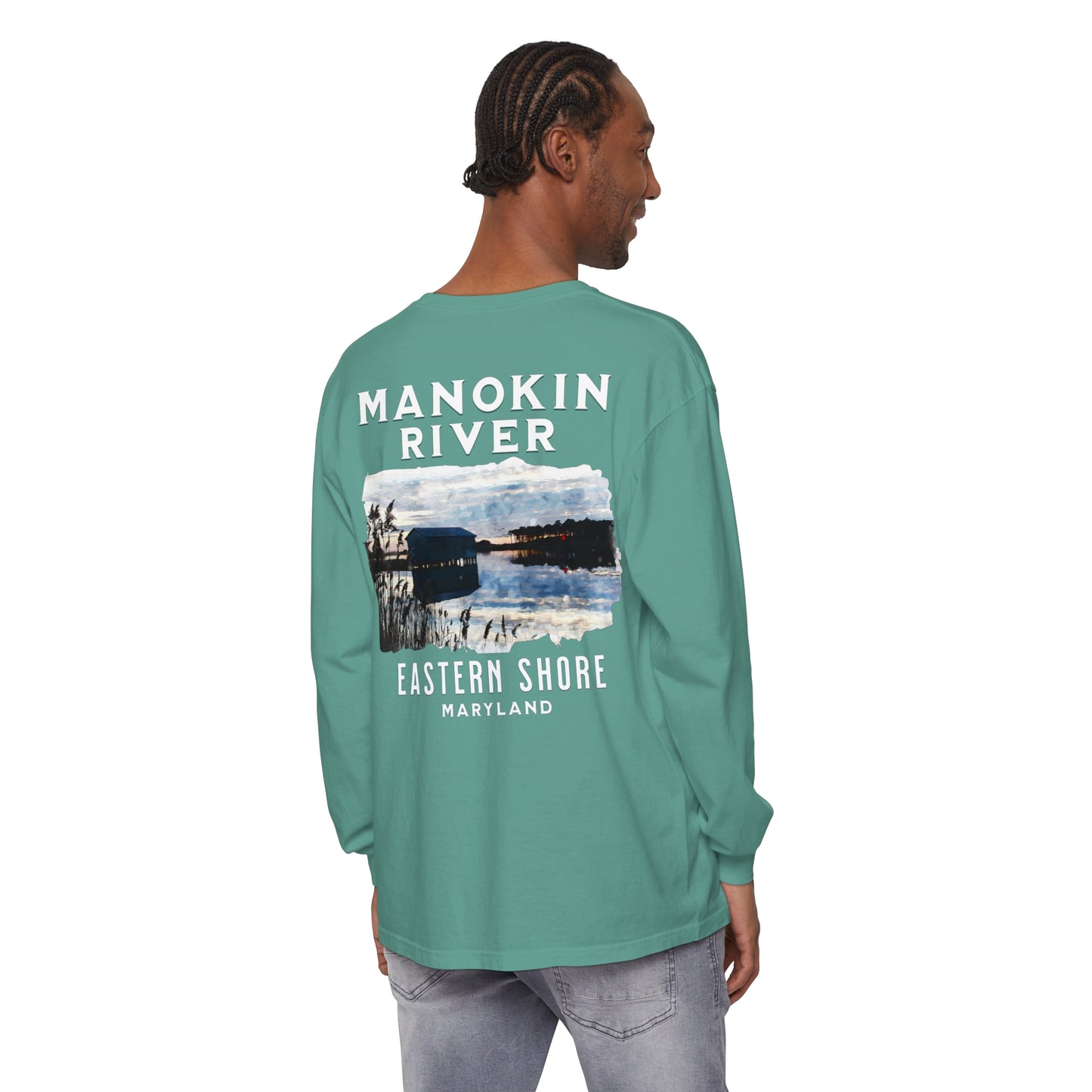 Manokin River Pride Long Sleeve Shirt