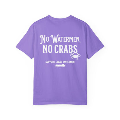 No Watermen, No Crabs T-shirt