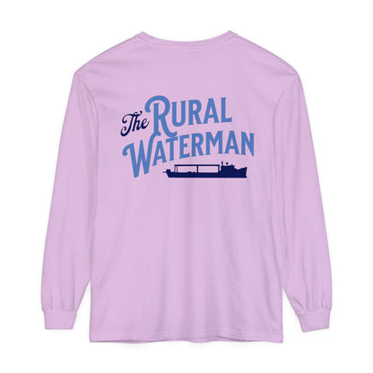 The Rural Waterman Logo Long Sleeve Shirt