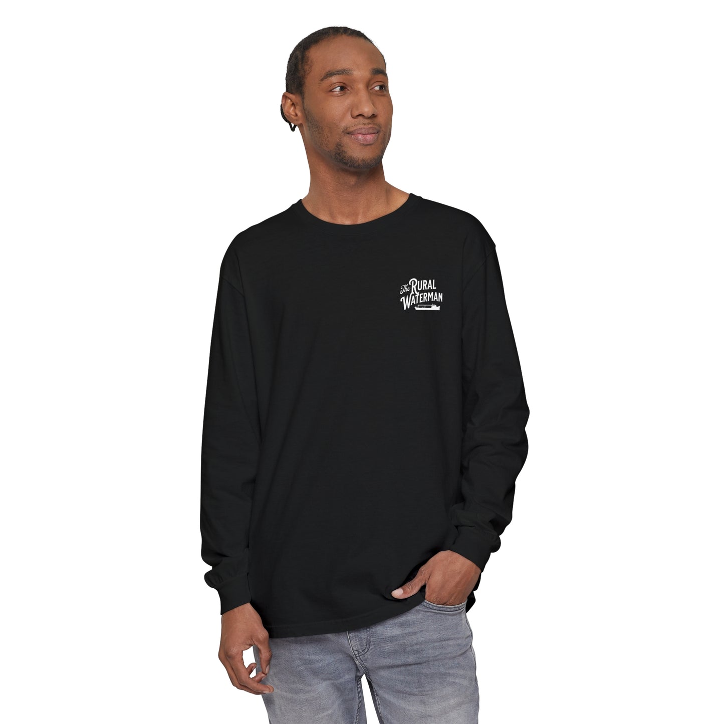 The Rural Waterman Logo Long Sleeve Shirt