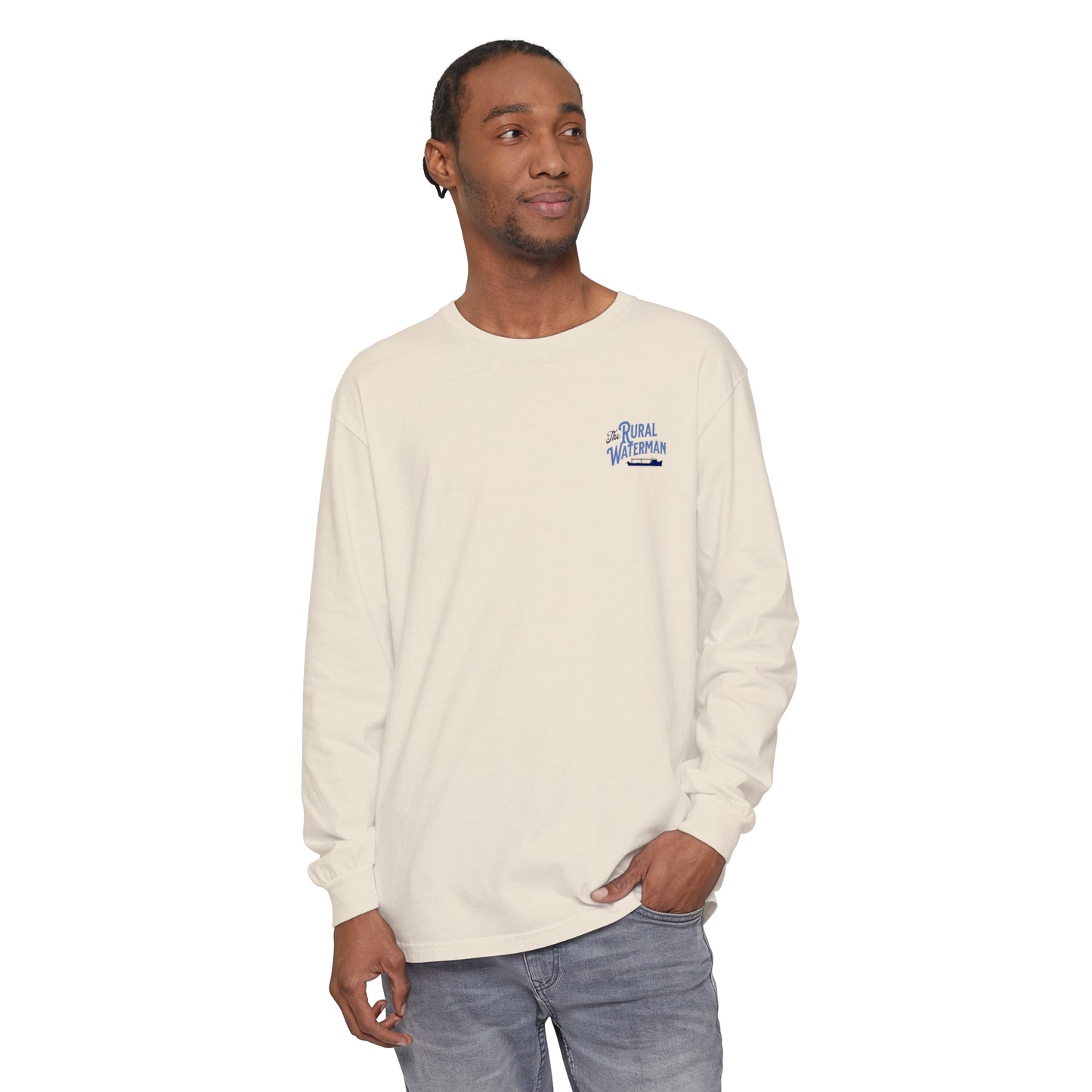 The Rural Waterman Logo Long Sleeve Shirt