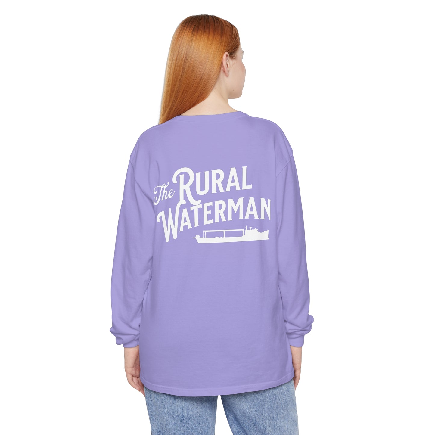 The Rural Waterman Logo Long Sleeve Shirt