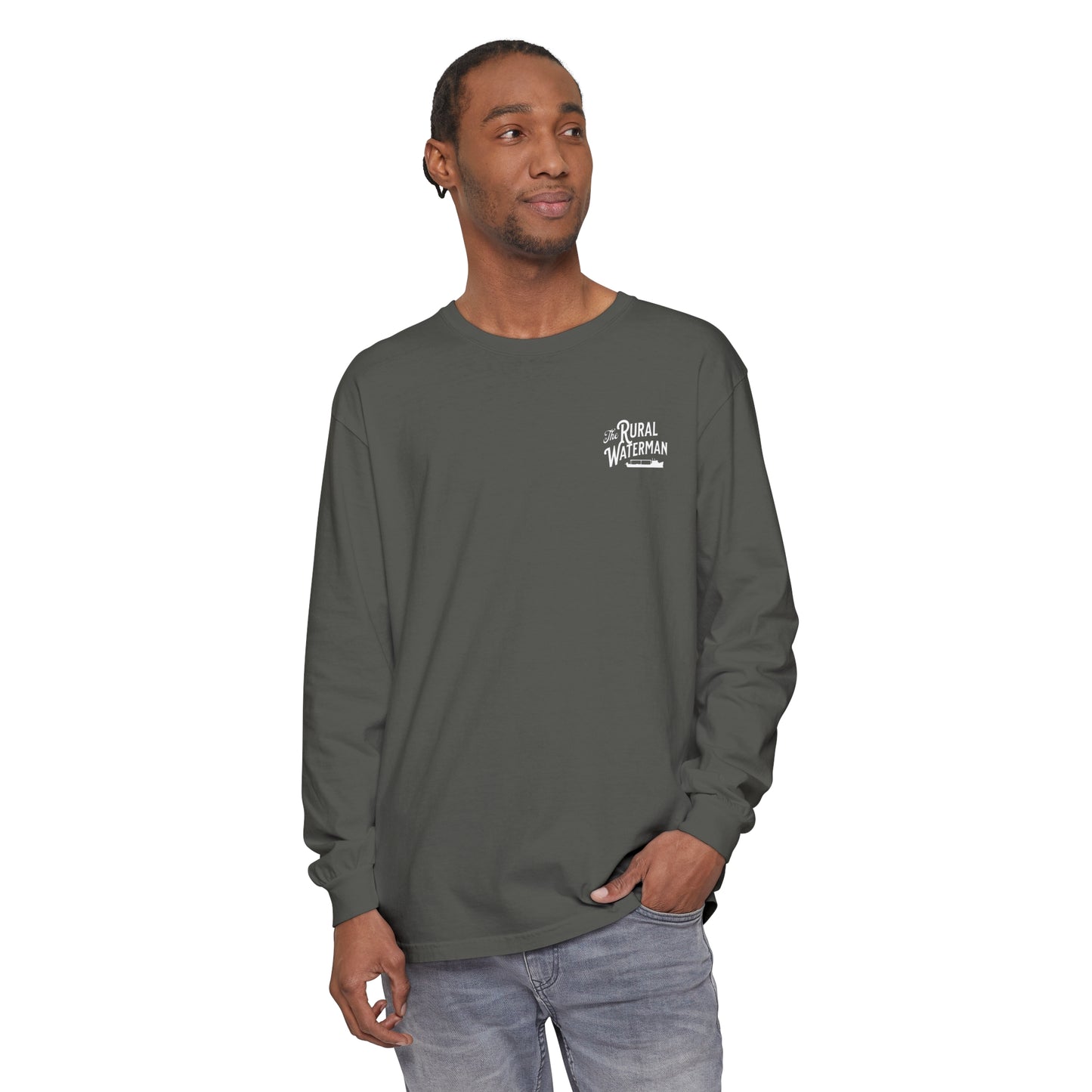 The Rural Waterman Logo Long Sleeve Shirt