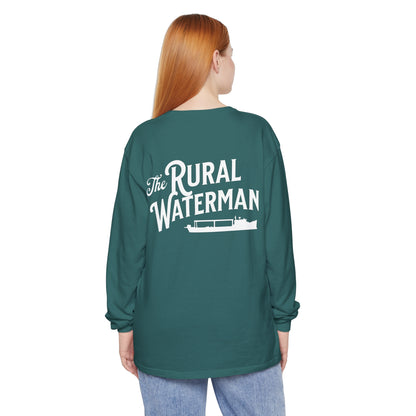 The Rural Waterman Logo Long Sleeve Shirt