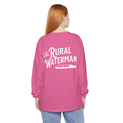 The Rural Waterman Logo Long Sleeve Shirt