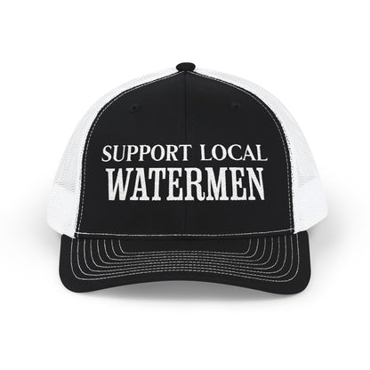 Support Local Watermen Embroidered Trucker Cap