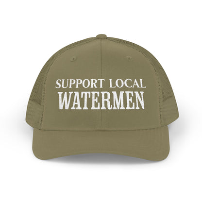 Support Local Watermen Embroidered Trucker Cap