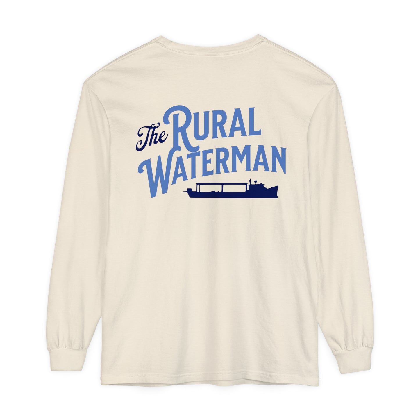 The Rural Waterman Logo Long Sleeve Shirt